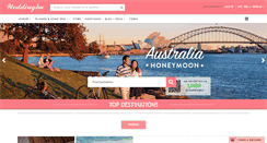 Desktop Screenshot of honeymoon.weddingku.com